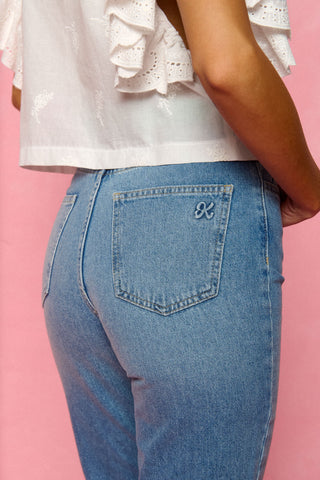 karavan clothing fashion spring summer 26 nai collection elif jeans light blue