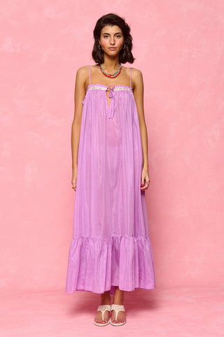 karavan clothing fashion spring summer 26 nai collection gloria dress lilac