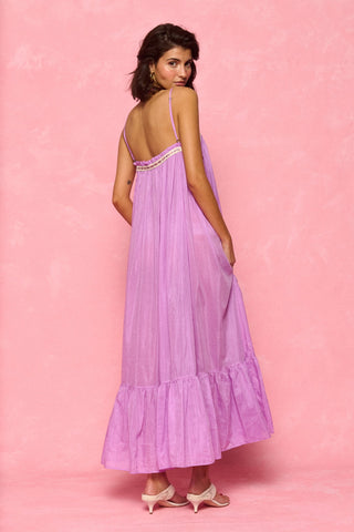 karavan clothing fashion spring summer 26 nai collection gloria dress lilac