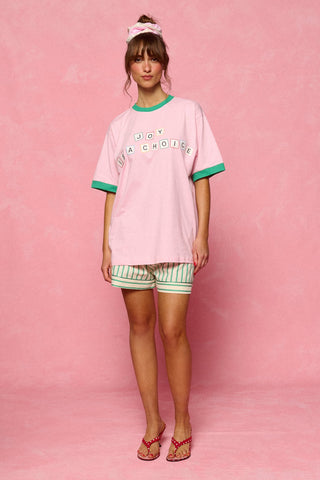 karavan clothing fashion planet homeware spring summer 26 nai collection joy tee pink