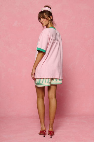 karavan clothing fashion planet homeware spring summer 26 nai collection joy tee pink