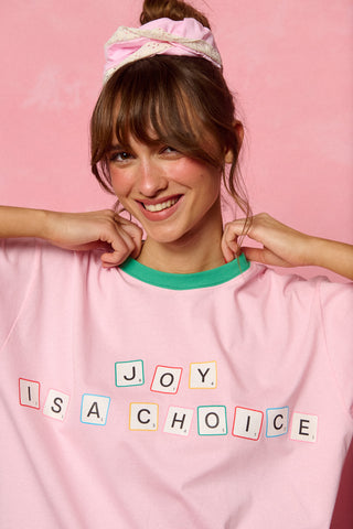 karavan clothing fashion planet homeware spring summer 26 nai collection joy tee pink