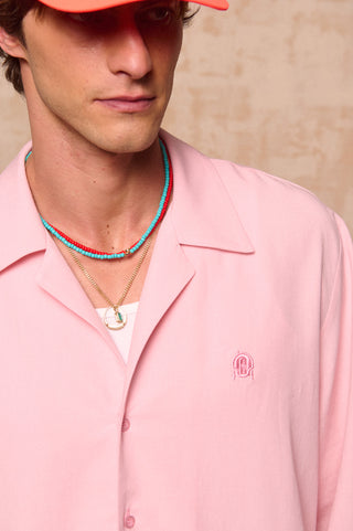 karavan clothing fashion spring summer 26 men nai collection ian shirt pink