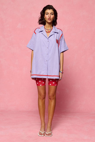 karavan clothing fashion spring summer 26 nai collection ilaira shirt pink