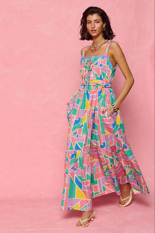 karavan clothing fashion spring summer 26 nai collection isabel dress mint lilac ivory shapes