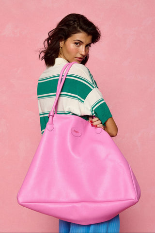 karavan clothing fashion spring summer 26 nai collection leather bag pink