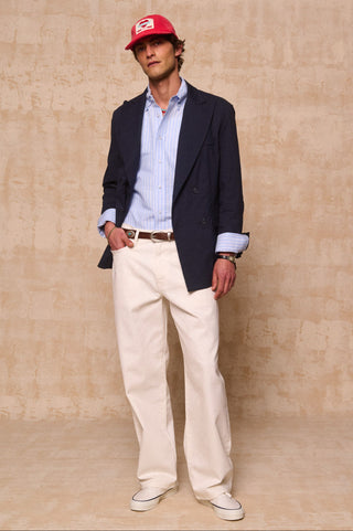 karavan clothing fashion spring summer 26 men nai collection bruce shirt ciel stripes