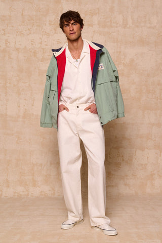 karavan clothing fashion spring summer 26 men nai collection ian shirt white