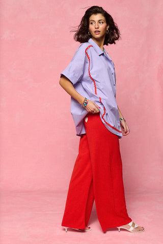 karavan clothing fashion spring summer 26 nai collection ilaira shirt pink