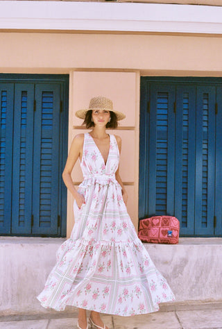 karavan clothing fashion spring summer 25 weekendwear victoria dress floral stitch
