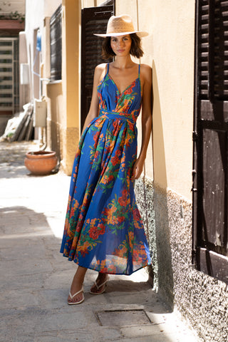 karavan clothing fashion spring summer 25 weekendwear brittany dress blue
