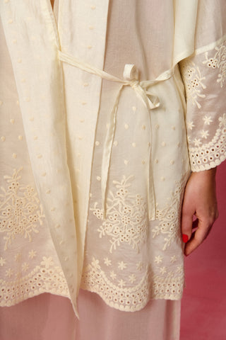 karavan clothing fashion planet homeware spring summer 26 nai collection lace kimono ivory