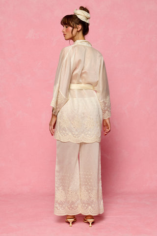 karavan clothing fashion planet homeware spring summer 26 nai collection lace kimono ivory