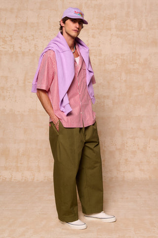 karavan clothing fashion spring summer 26 men nai collection leonardo trousers khaki