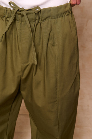 karavan clothing fashion spring summer 26 men nai collection leonardo trousers khaki