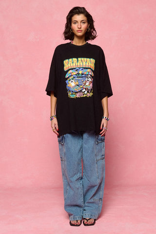 karavan clothing fashion spring summer 26 nai collection cooper tee black