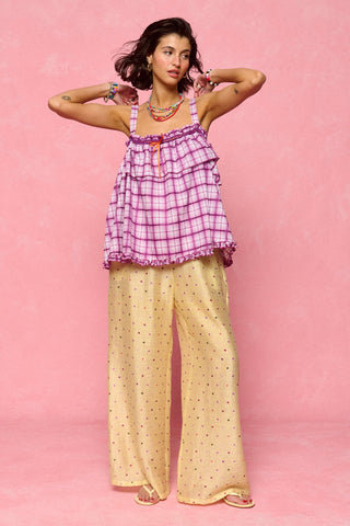 karavan clothing fashion spring summer 26 nai collection arlet top purple