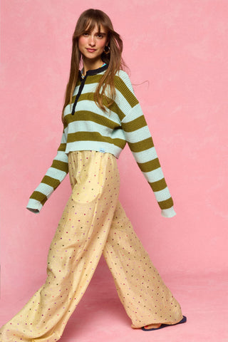 karavan clothing fashion spring summer 26 nai collection bianca knitted cropped top aqua khaki