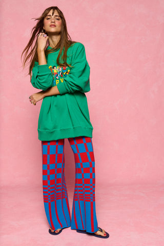 karavan clothing fashion spring summer 26 nai collection ophelia sweatshirt green