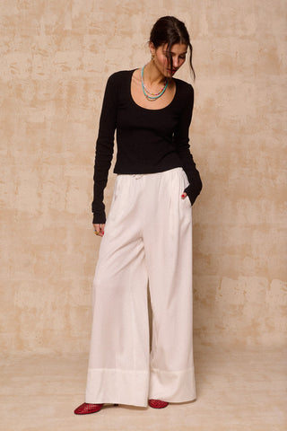 karavan clothing fashion krvn spring summer 26 nai collection magda top black