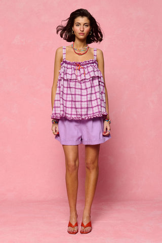 karavan clothing fashion spring summer 26 nai collection arlet top purple