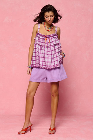 karavan clothing fashion spring summer 26 nai collection arlet top purple