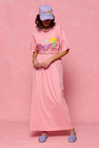 karavan clothing fashion spring summer 26 nai collection maru dress candy pink