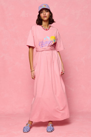 karavan clothing fashion spring summer 26 nai collection maru dress candy pink