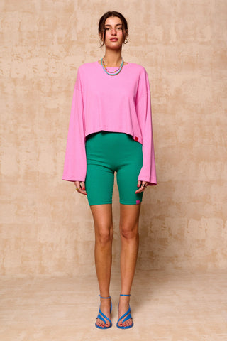 karavan clothing fashion krvn spring summer 26 nai collection avery crop top pink