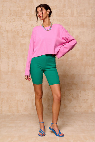 karavan clothing fashion krvn spring summer 26 nai collection avery crop top pink