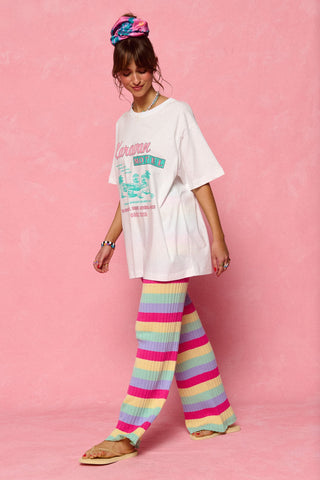 karavan clothing fashion spring summer 26 nai collection millie knitted trousers purpe pink vanille stripes