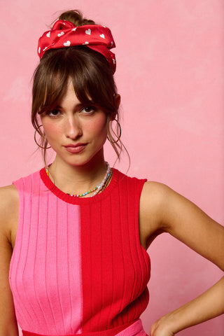 Tribe Scrunchie (Polka Red)