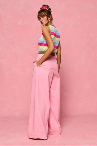 karavan clothing fashion spring summer 26 nai collection miranda trousers pink