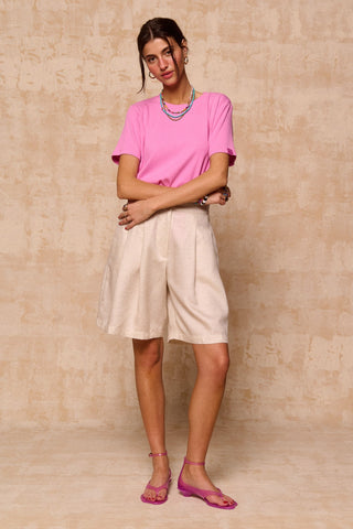 karavan clothing fashion krvn spring summer 26 nai collection naia shorts beige