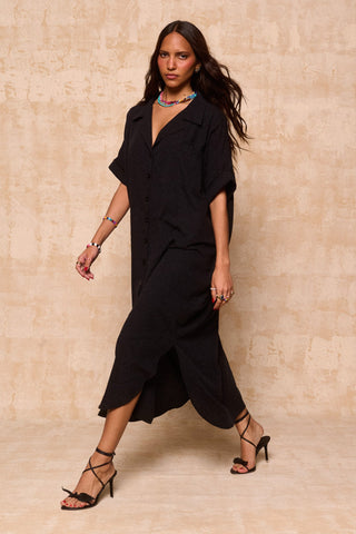 karavan clothing fashion spring summer 26 krvn nai collection nicole dress black