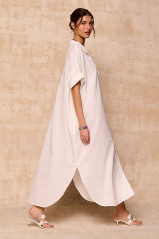 karavan clothing fashion spring summer 26 krvn nai collection nicole dress white