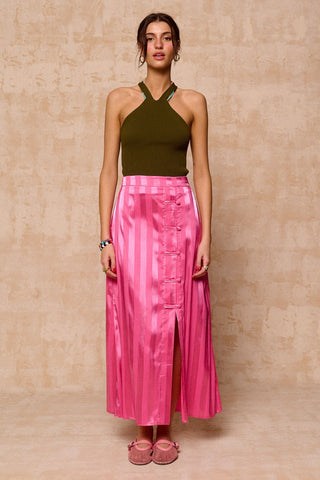 karavan clothing fashion krvn spring summer 26 nai collection noemia skirt pink