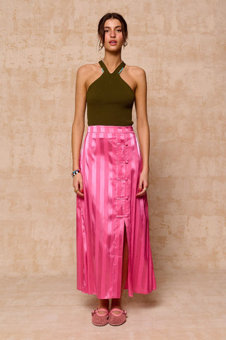 karavan clothing fashion spring summer 26 krvn nai collection simone knitted top khaki