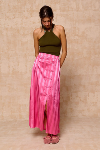 karavan clothing fashion krvn spring summer 26 nai collection noemia skirt pink