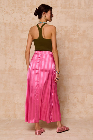 karavan clothing fashion krvn spring summer 26 nai collection noemia skirt pink