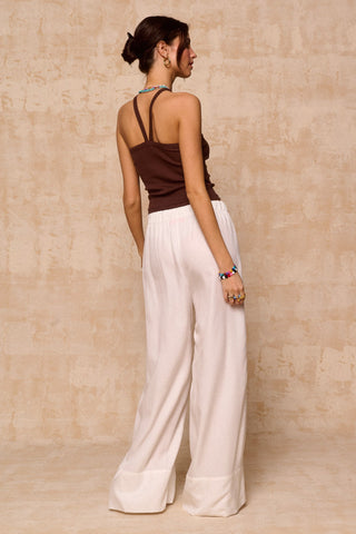 karavan clothing fashion krvn spring summer 26 nai collection melissa top brown