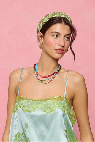 Perla Headband (Olive)