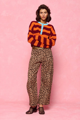 karavan clothing fashion spring summer 26 nai collection bianca knitted cropped top orange bordeaux