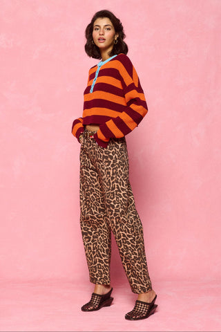 karavan clothing fashion spring summer 26 nai collection bianca knitted cropped top orange bordeauxkaravan clothing fashion spring summer 26 nai collection bianca knitted cropped top orange bordeaux