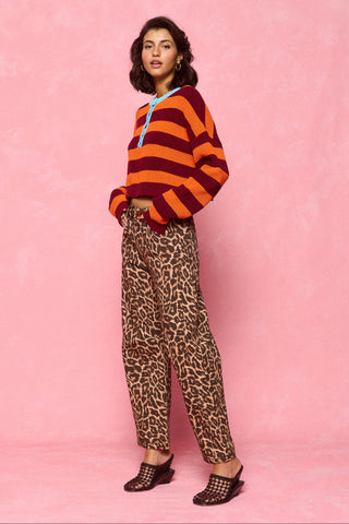 karavan clothing fashion spring summer 26 nai collection philippa trousers leopard