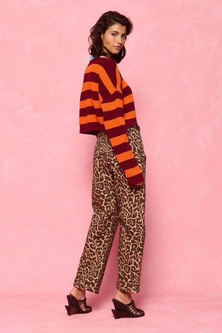 karavan clothing fashion spring summer 26 nai collection bianca knitted cropped top orange bordeaux