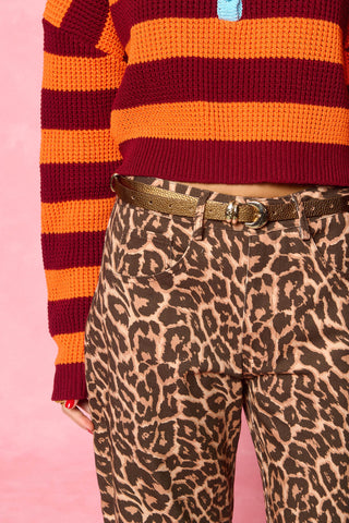 karavan clothing fashion spring summer 26 nai collection philippa trousers leopard