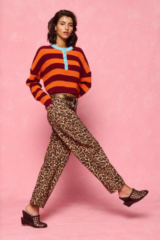 karavan clothing fashion spring summer 26 nai collection philippa trousers leopard