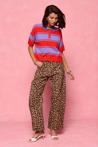 karavan clothing fashion spring summer 26 nai collection lorette knitted cropped top purple coral