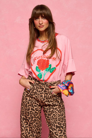 karavan clothing fashion spring summer 26 nai collection tessa tee candy pink